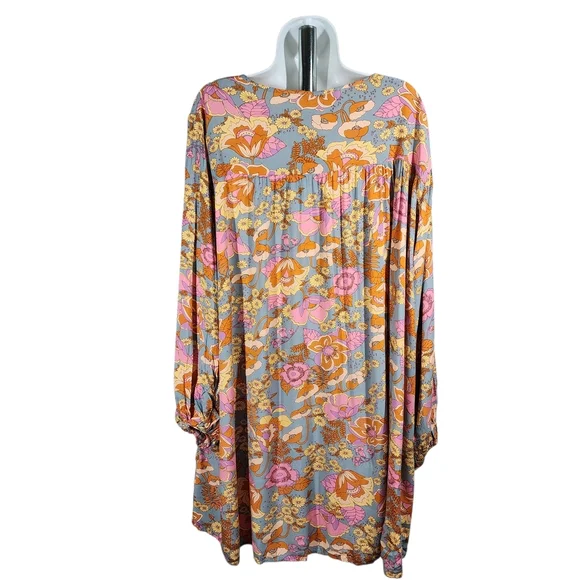 RUSTTYDUSTTY BOHEMIAN FLORAL MINI DRESS - Picture 2 of 11